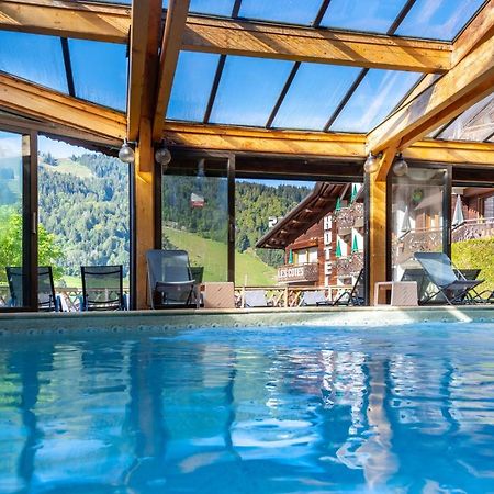 Hotel Les Cotes, Residence Loisirs Et Chalets Morzine Kültér fotó