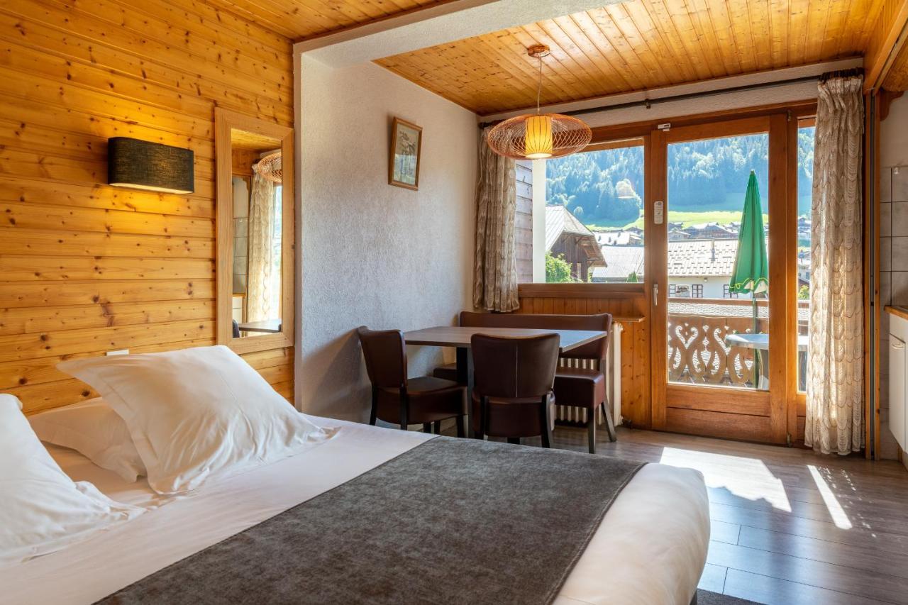 Hotel Les Cotes, Residence Loisirs Et Chalets Morzine Kültér fotó