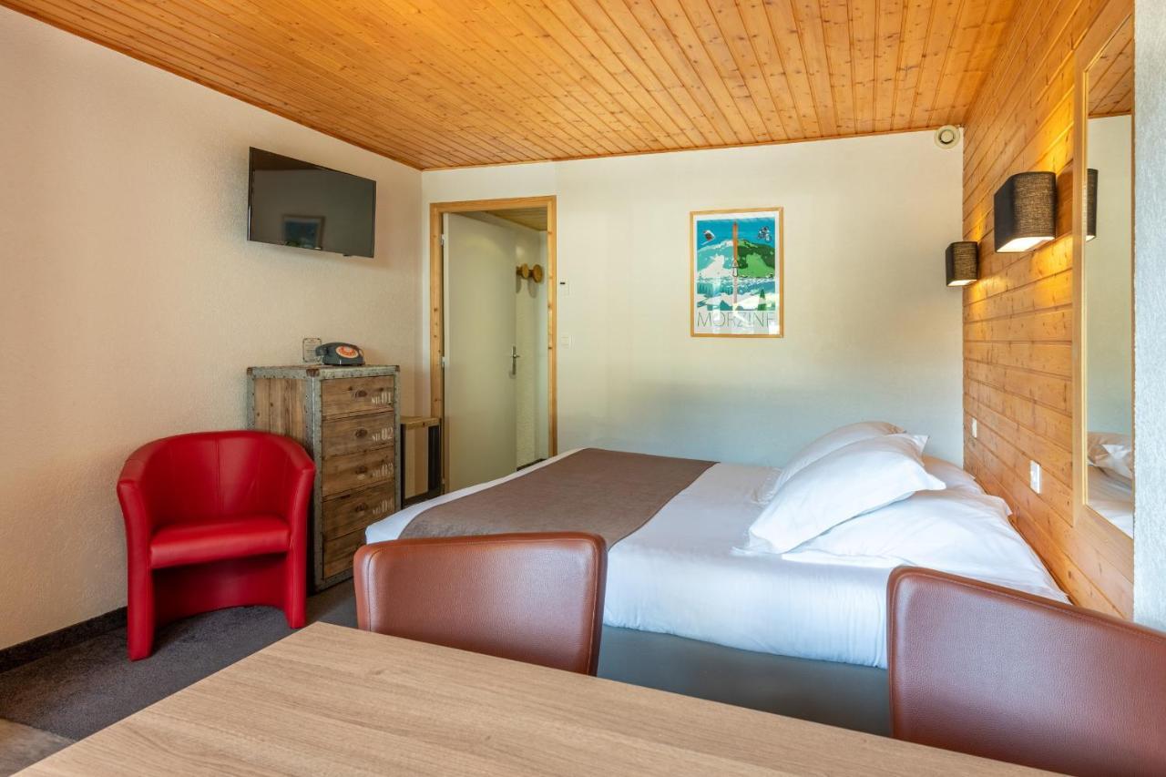 Hotel Les Cotes, Residence Loisirs Et Chalets Morzine Kültér fotó
