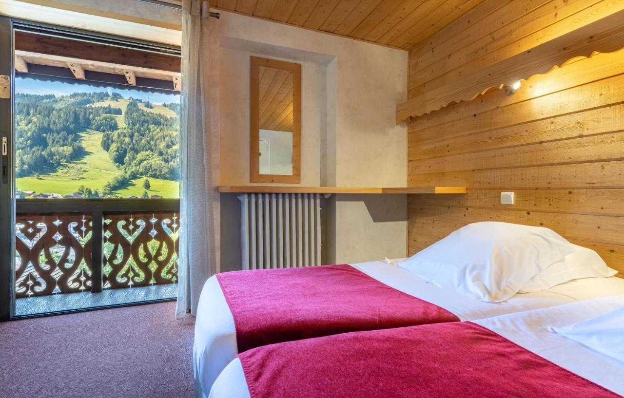 Hotel Les Cotes, Residence Loisirs Et Chalets Morzine Kültér fotó