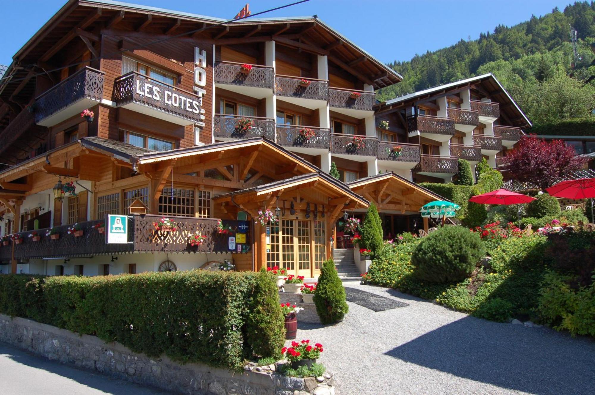 Hotel Les Cotes, Residence Loisirs Et Chalets Morzine Kültér fotó