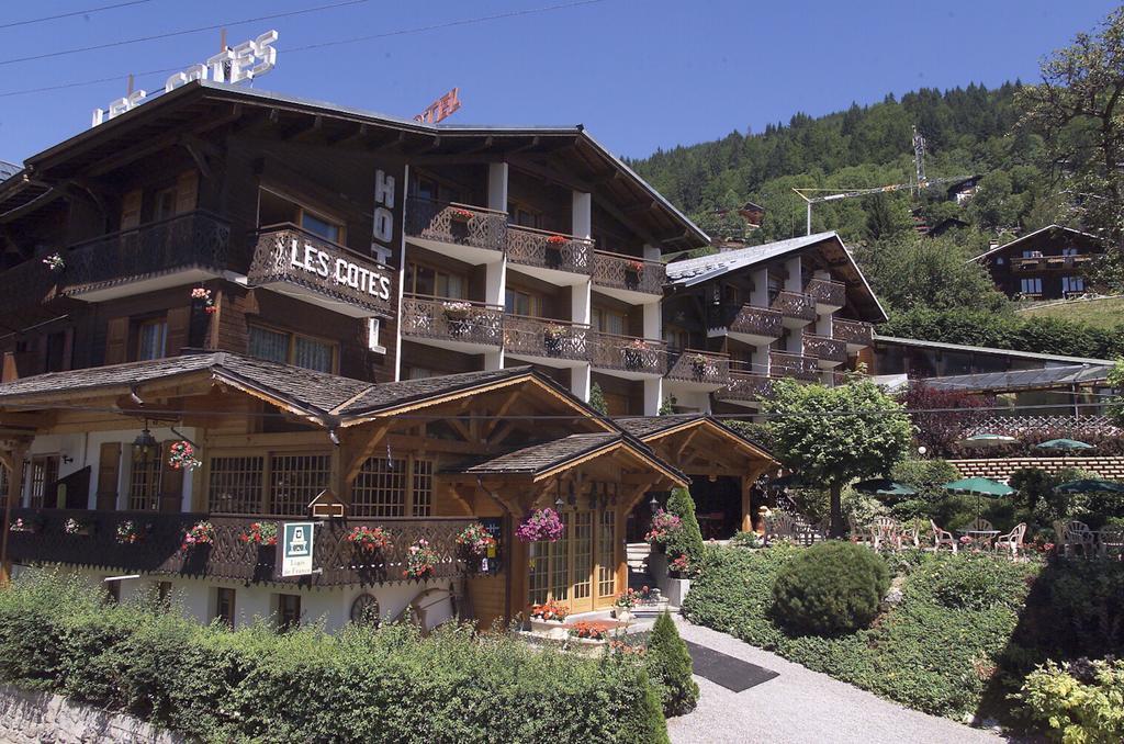 Hotel Les Cotes, Residence Loisirs Et Chalets Morzine Kültér fotó